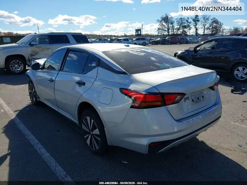 1N4BL4DW2NN344404 2022 Nissan Altima Sv Intelligent Awd