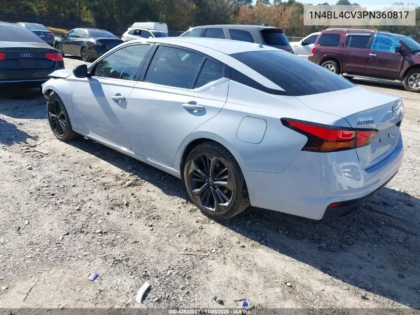 1N4BL4CV3PN360817 2023 Nissan Altima Sr Fwd