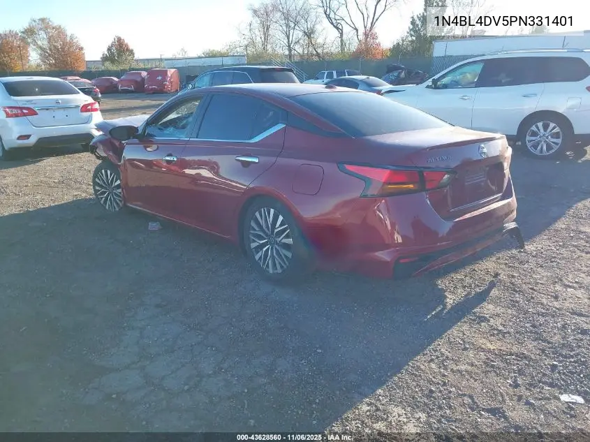 1N4BL4DV5PN331401 2023 Nissan Altima Sv Fwd