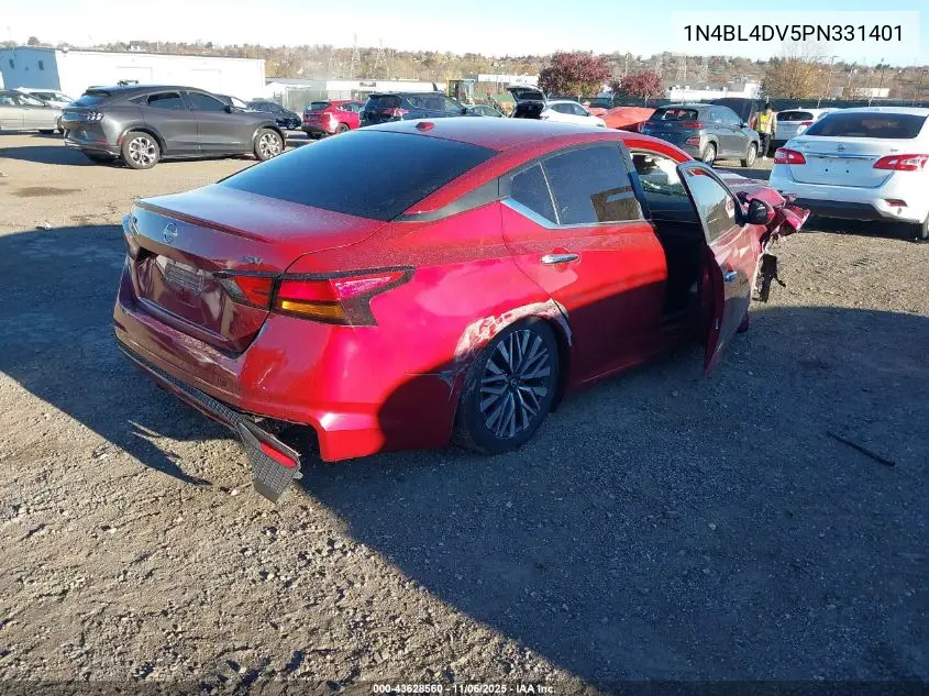 1N4BL4DV5PN331401 2023 Nissan Altima Sv Fwd