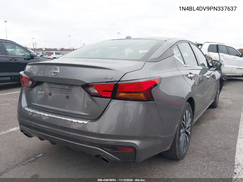 1N4BL4DV9PN337637 2023 Nissan Altima Sv Fwd