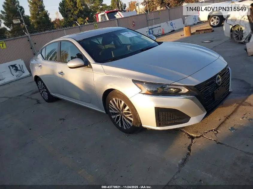 1N4BL4DV1PN315549 2023 Nissan Altima Sv Fwd