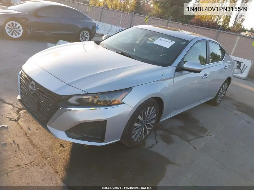 1N4BL4DV1PN315549 2023 Nissan Altima Sv Fwd