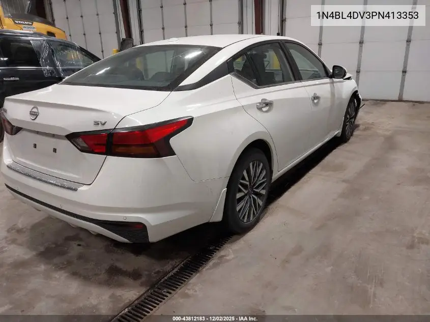 1N4BL4DV3PN413353 2023 Nissan Altima Sv Fwd