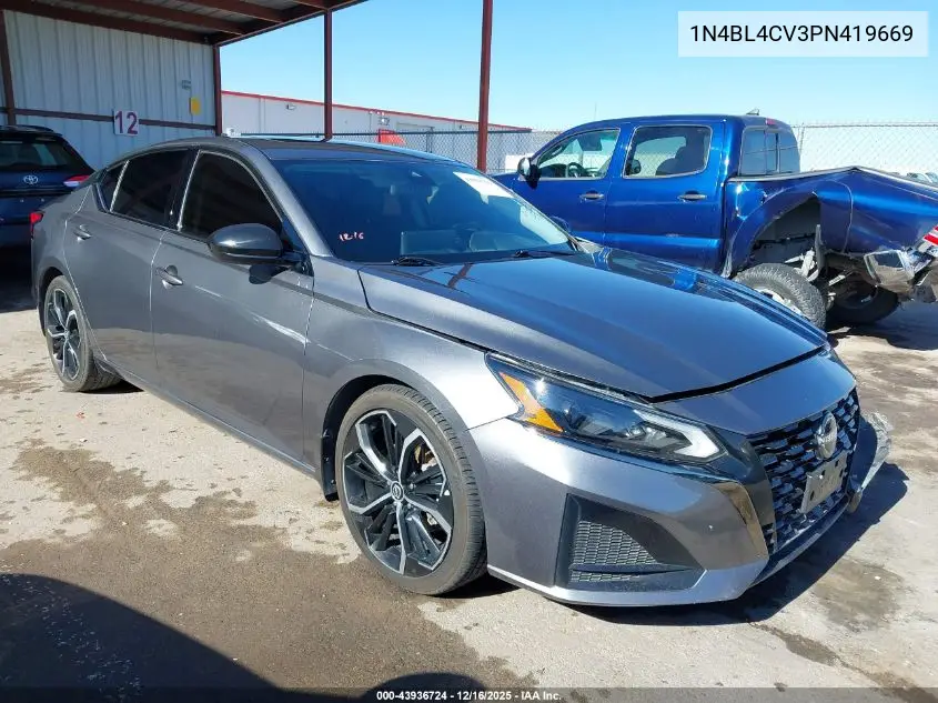 1N4BL4CV3PN419669 2023 Nissan Altima Sr Fwd