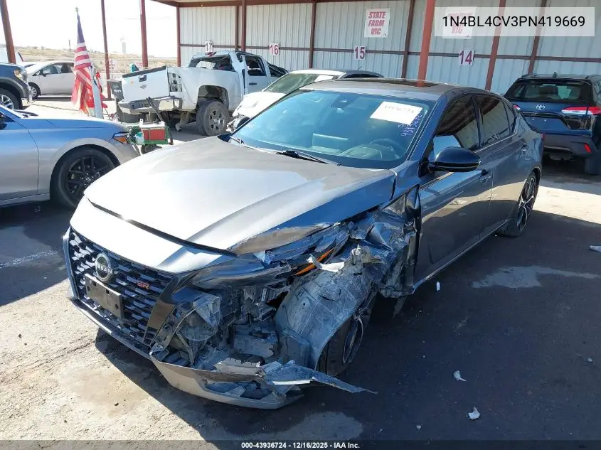 1N4BL4CV3PN419669 2023 Nissan Altima Sr Fwd