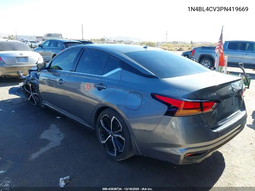 1N4BL4CV3PN419669 2023 Nissan Altima Sr Fwd