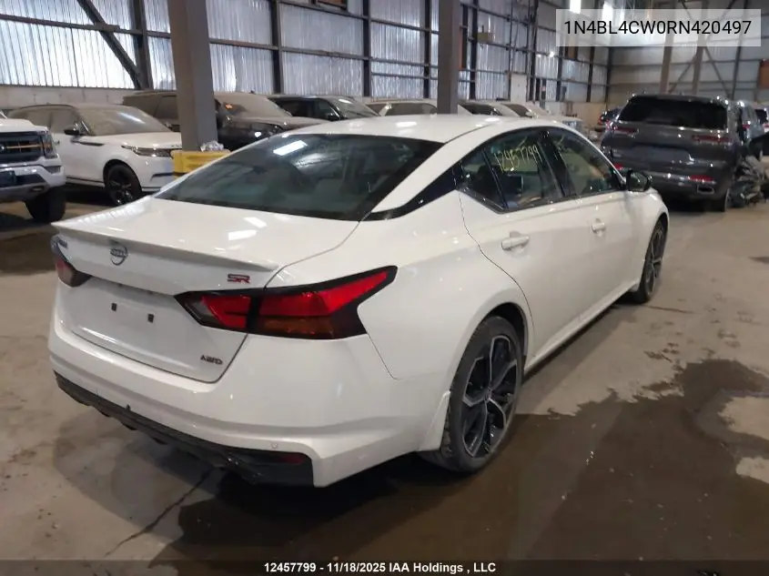 1N4BL4CW0RN420497 2024 Nissan Altima Sr