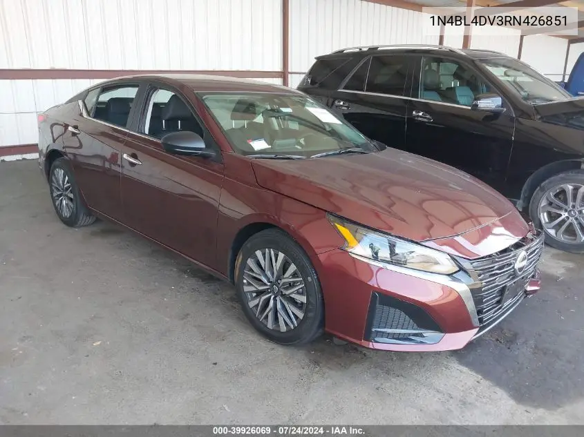 1N4BL4DV3RN426851 2024 Nissan Altima Sv Fwd