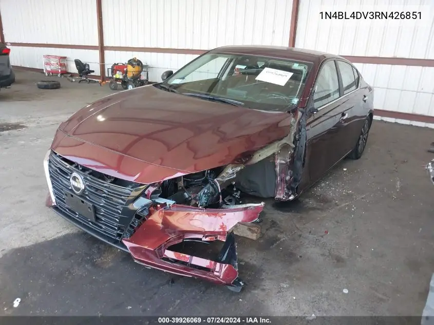 1N4BL4DV3RN426851 2024 Nissan Altima Sv Fwd