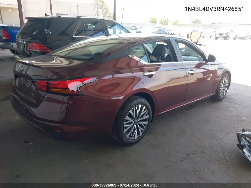 1N4BL4DV3RN426851 2024 Nissan Altima Sv Fwd