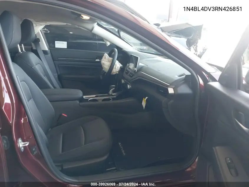 1N4BL4DV3RN426851 2024 Nissan Altima Sv Fwd