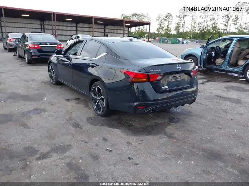 1N4BL4CV2RN401067 2024 Nissan Altima Sr Fwd