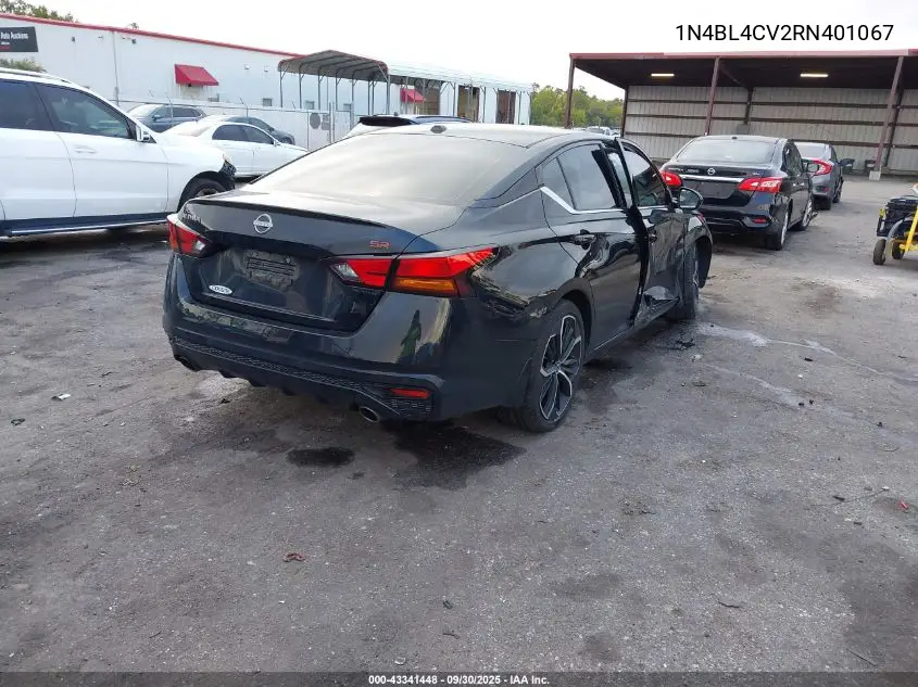 1N4BL4CV2RN401067 2024 Nissan Altima Sr Fwd