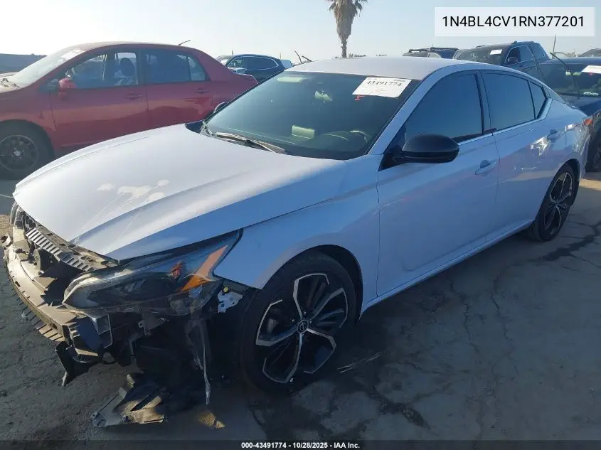 1N4BL4CV1RN377201 2024 Nissan Altima Sr Fwd