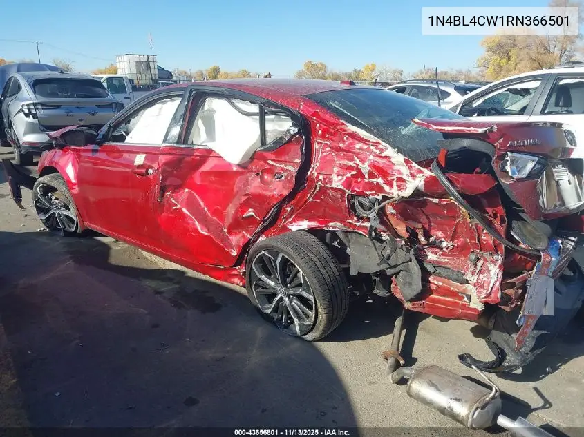 1N4BL4CW1RN366501 2024 Nissan Altima Sr Intelligent Awd