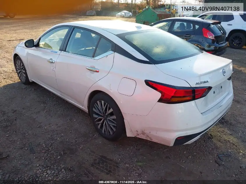 1N4BL4DV9RN407138 2024 Nissan Altima Sv Fwd