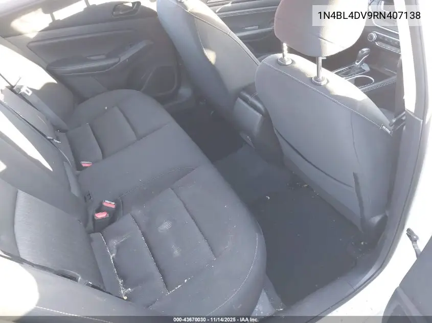 1N4BL4DV9RN407138 2024 Nissan Altima Sv Fwd