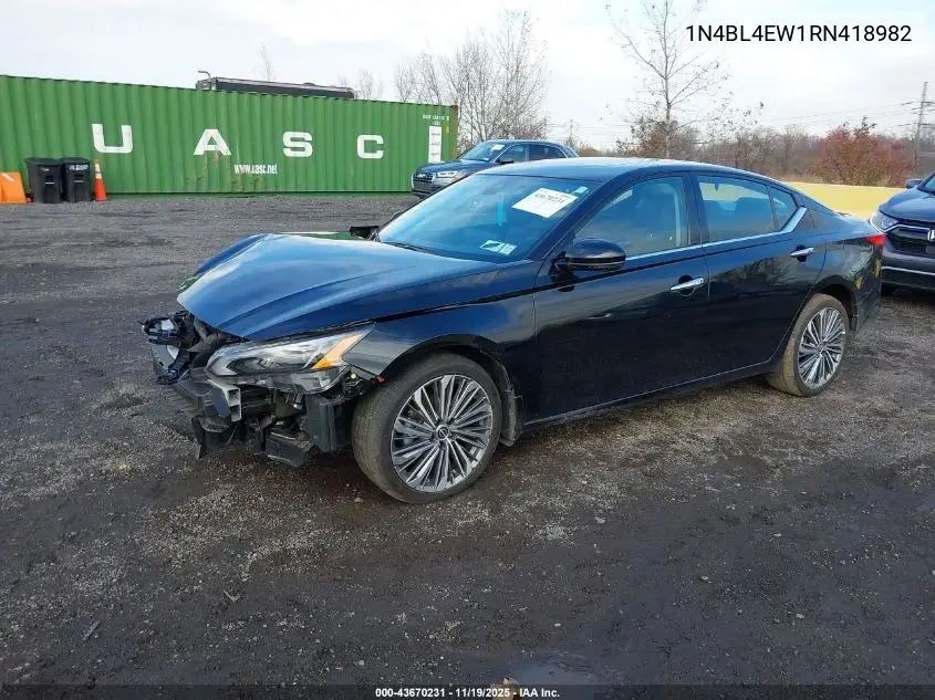 1N4BL4EW1RN418982 2024 Nissan Altima Sl Intelligent Awd