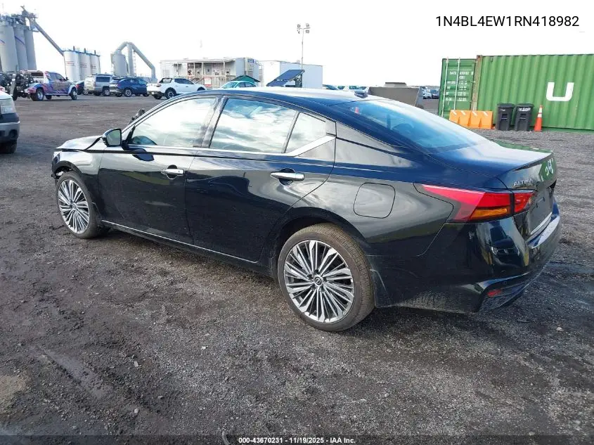 1N4BL4EW1RN418982 2024 Nissan Altima Sl Intelligent Awd