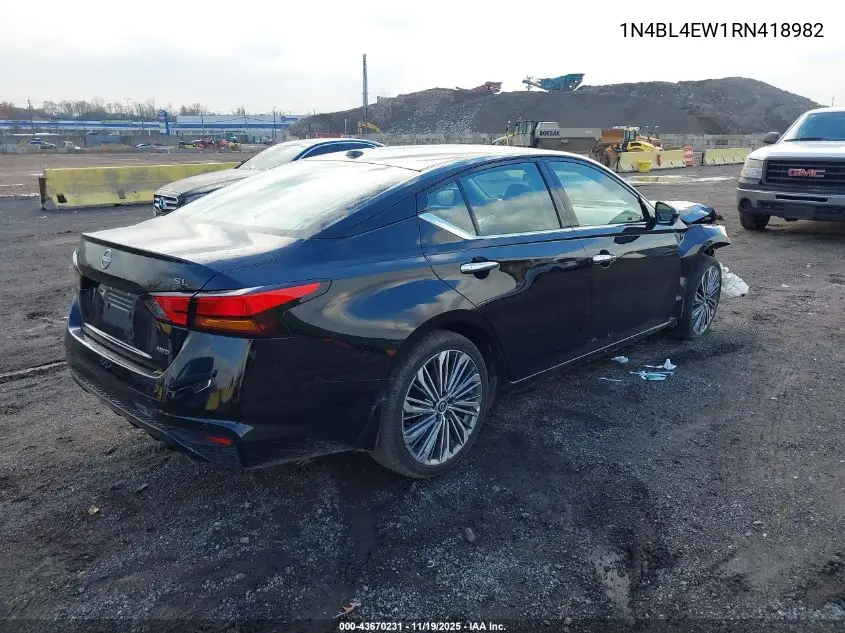 1N4BL4EW1RN418982 2024 Nissan Altima Sl Intelligent Awd