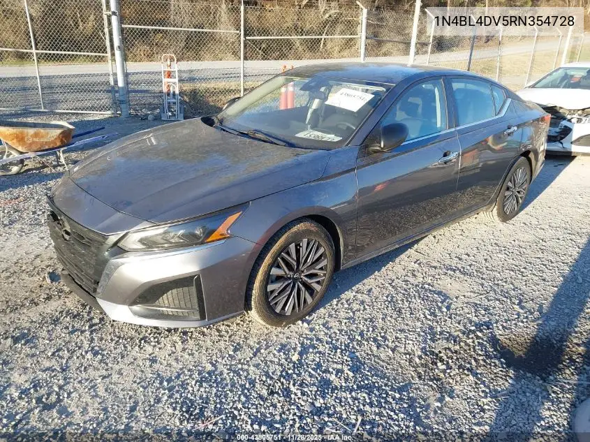 1N4BL4DV5RN354728 2024 Nissan Altima Sv Fwd