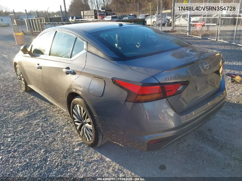 1N4BL4DV5RN354728 2024 Nissan Altima Sv Fwd