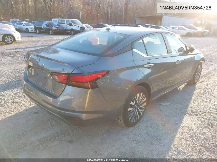 1N4BL4DV5RN354728 2024 Nissan Altima Sv Fwd