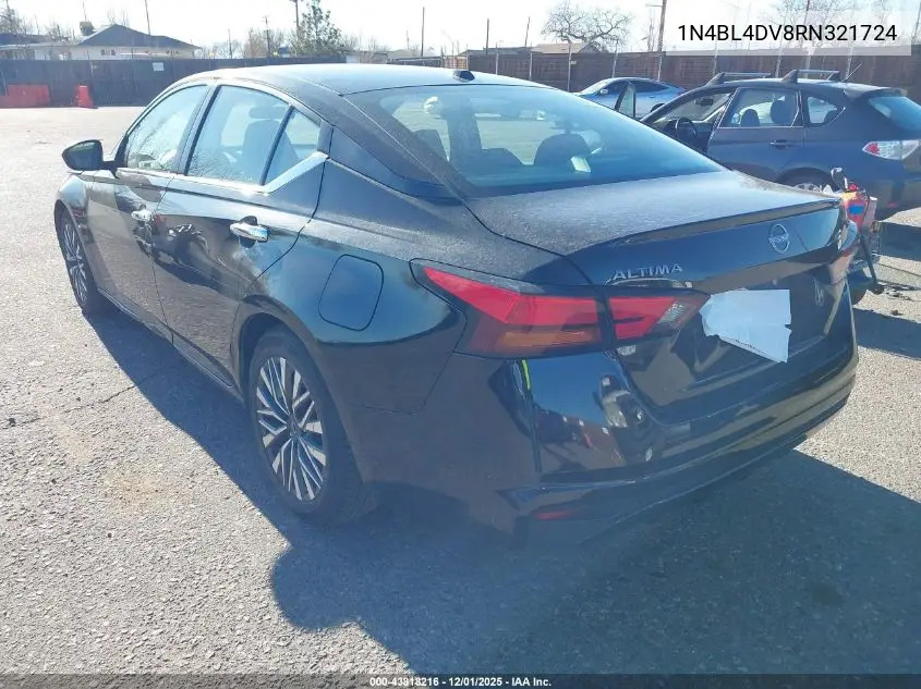 1N4BL4DV8RN321724 2024 Nissan Altima Sv Fwd