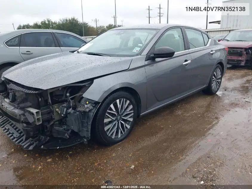 1N4BL4DV7RN352138 2024 Nissan Altima Sv Fwd