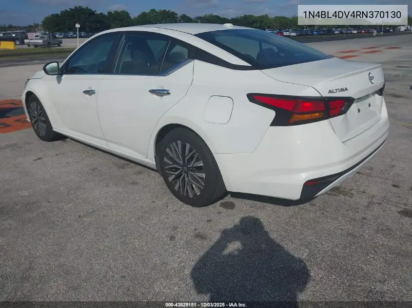 1N4BL4DV4RN370130 2024 Nissan Altima Sv Fwd