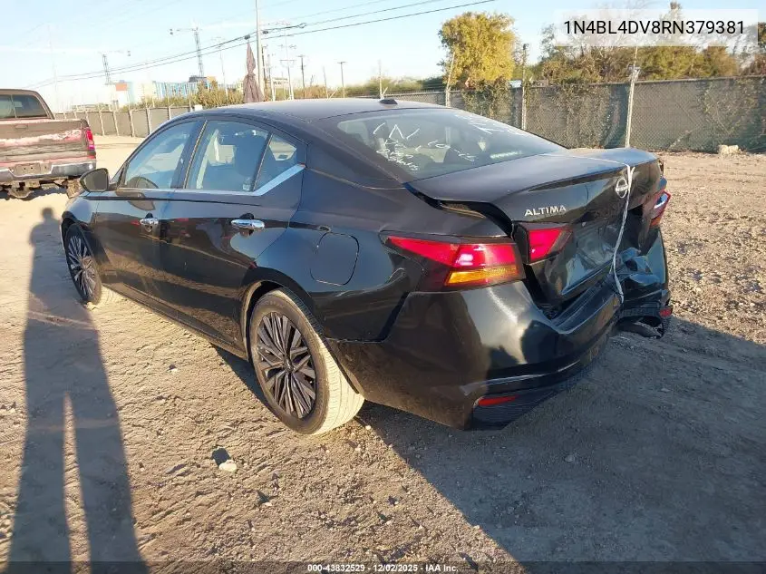 1N4BL4DV8RN379381 2024 Nissan Altima Sv Fwd
