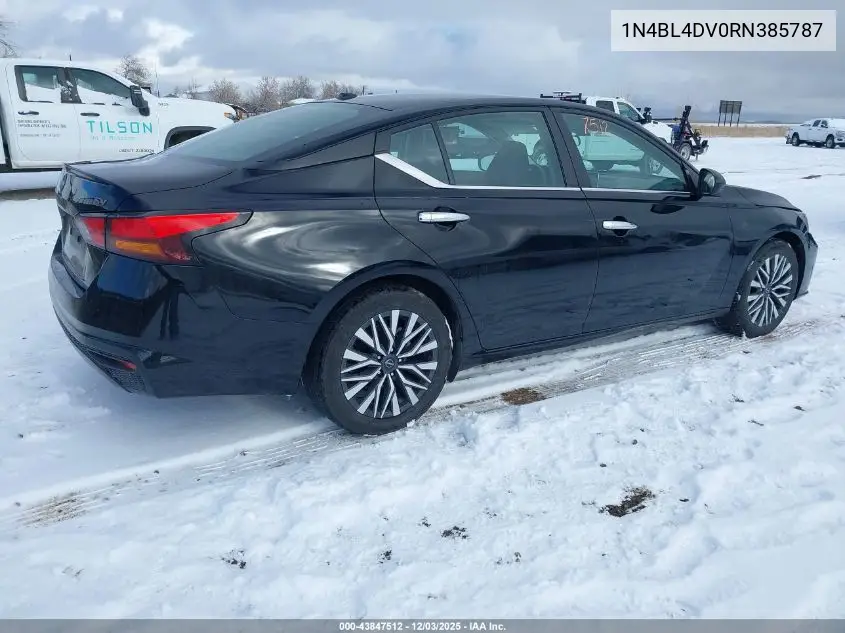1N4BL4DV0RN385787 2024 Nissan Altima Sv Fwd