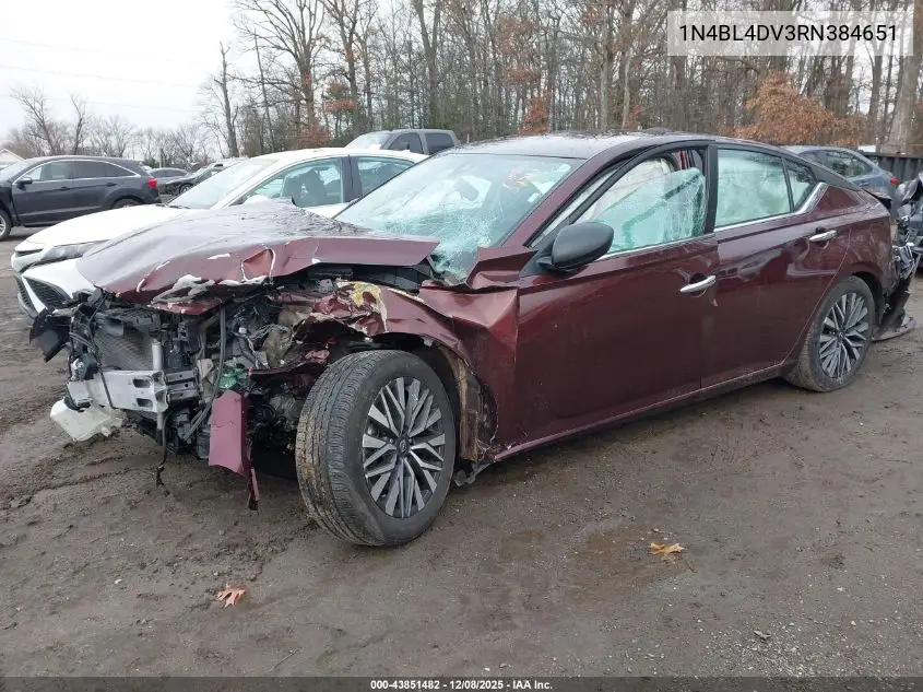 1N4BL4DV3RN384651 2024 Nissan Altima Sv Fwd