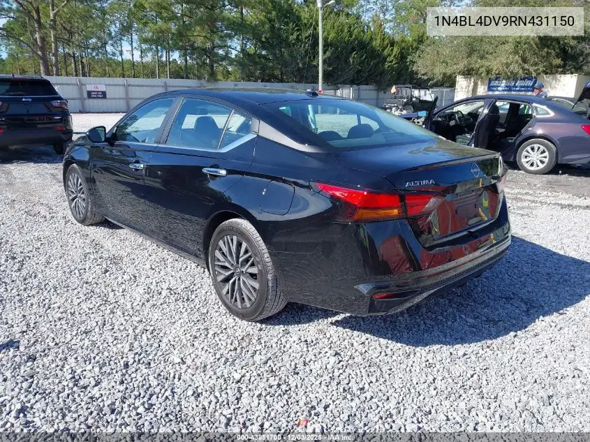 1N4BL4DV9RN431150 2024 Nissan Altima Sv Fwd