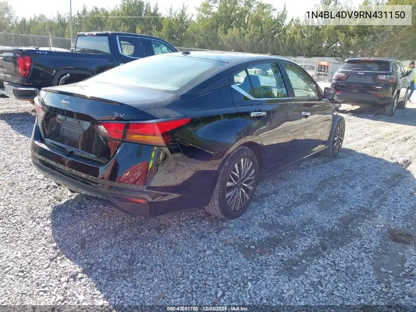 1N4BL4DV9RN431150 2024 Nissan Altima Sv Fwd