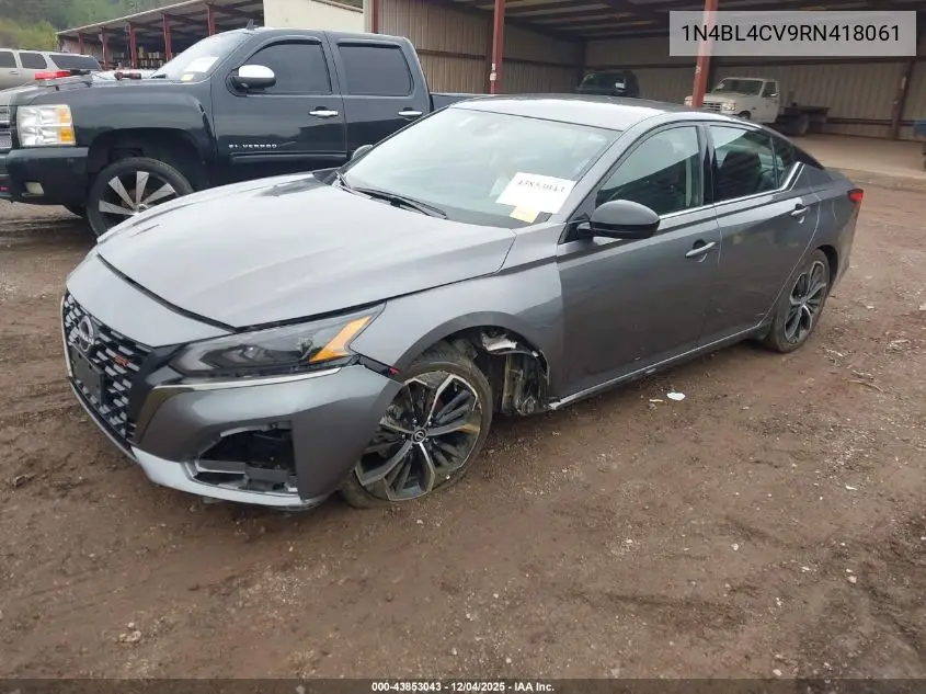 1N4BL4CV9RN418061 2024 Nissan Altima Sr Fwd