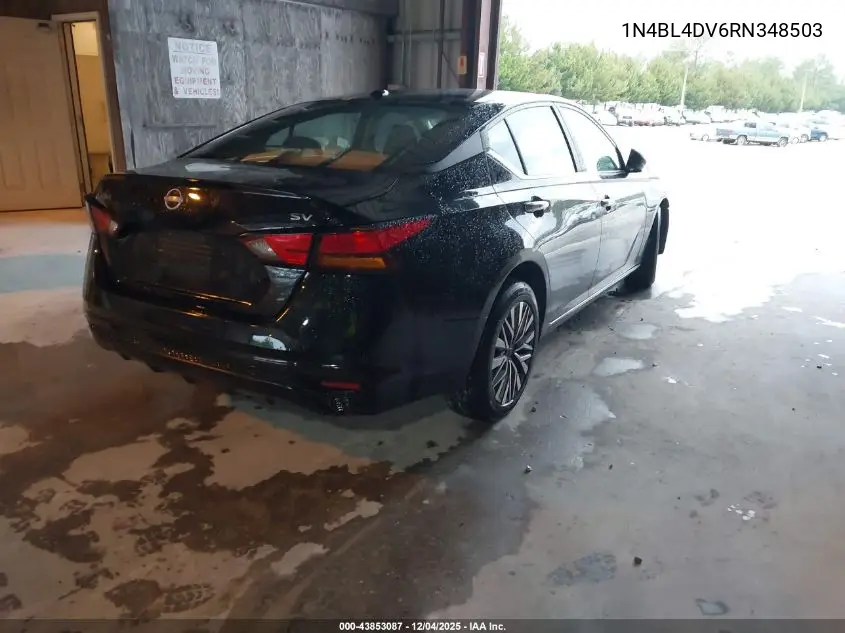 1N4BL4DV6RN348503 2024 Nissan Altima Sv Fwd