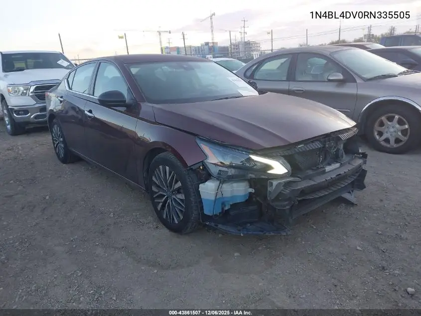 1N4BL4DV0RN335505 2024 Nissan Altima Sv Fwd