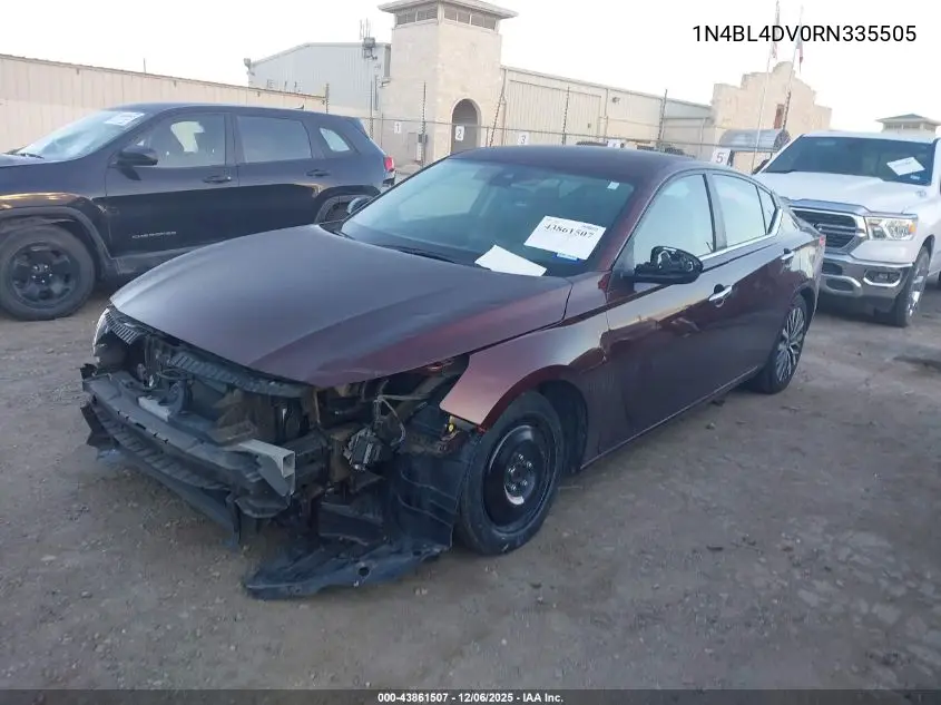 1N4BL4DV0RN335505 2024 Nissan Altima Sv Fwd