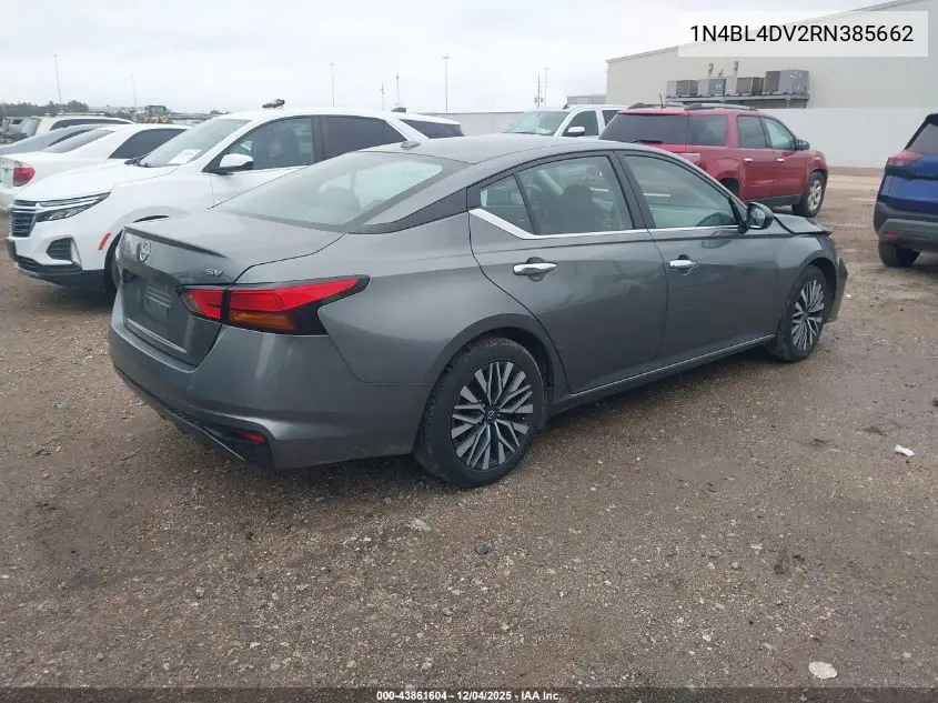 1N4BL4DV2RN385662 2024 Nissan Altima Sv Fwd