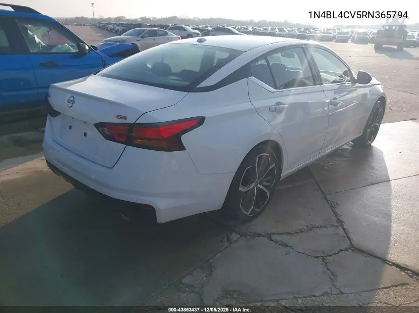 1N4BL4CV5RN365794 2024 Nissan Altima Sr Fwd