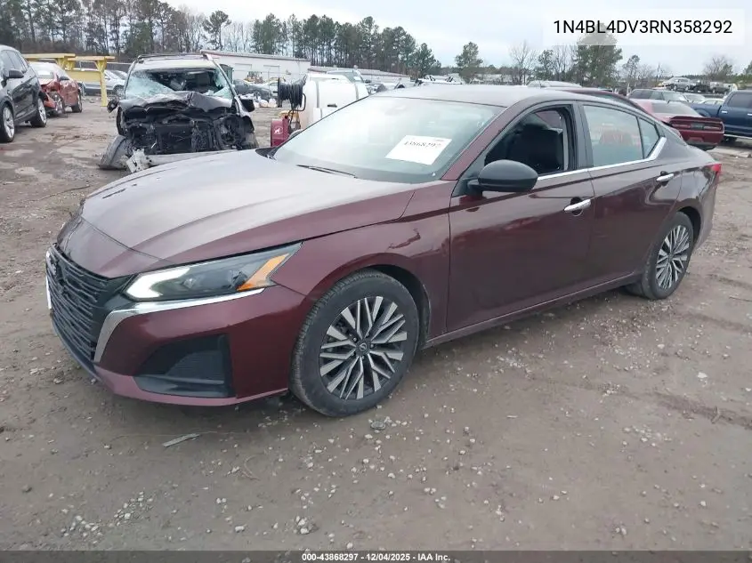1N4BL4DV3RN358292 2024 Nissan Altima Sv Fwd
