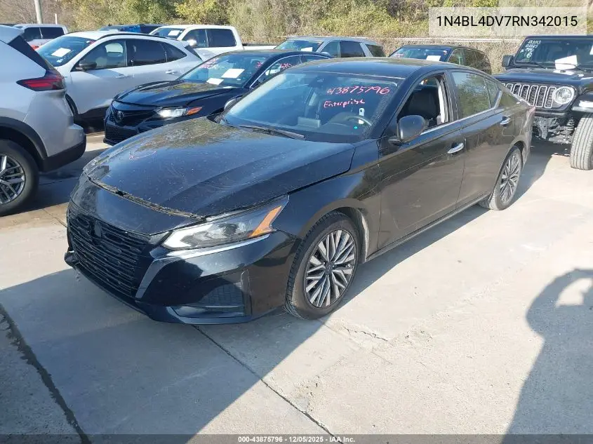 1N4BL4DV7RN342015 2024 Nissan Altima Sv Fwd