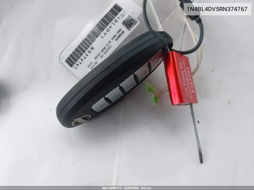 1N4BL4DV5RN374767 2024 Nissan Altima Sv Fwd