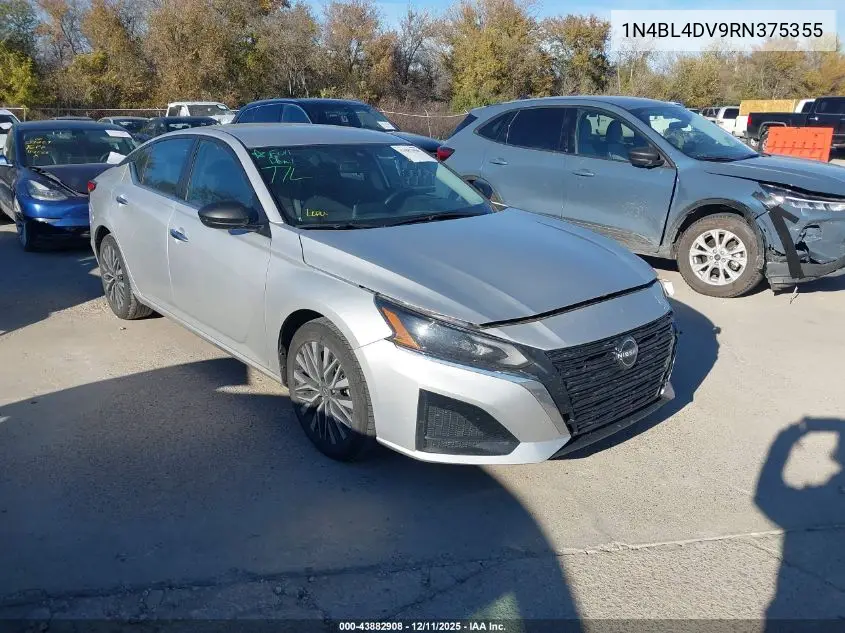 1N4BL4DV9RN375355 2024 Nissan Altima Sv Fwd