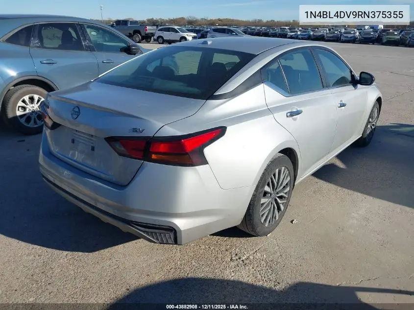 1N4BL4DV9RN375355 2024 Nissan Altima Sv Fwd