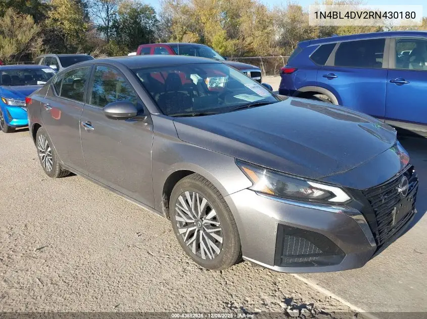 1N4BL4DV2RN430180 2024 Nissan Altima Sv Fwd