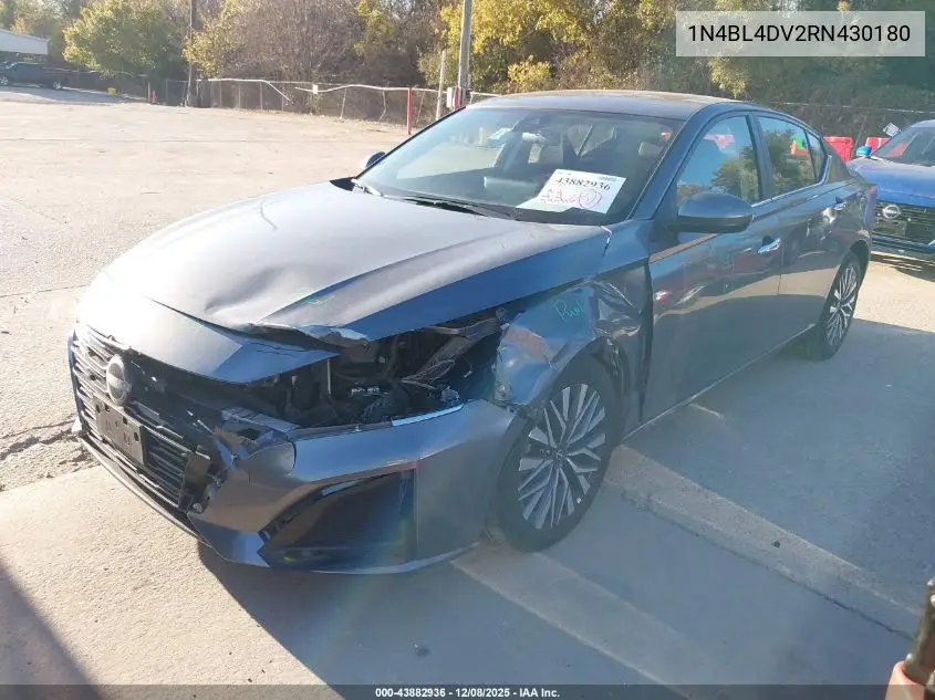 1N4BL4DV2RN430180 2024 Nissan Altima Sv Fwd