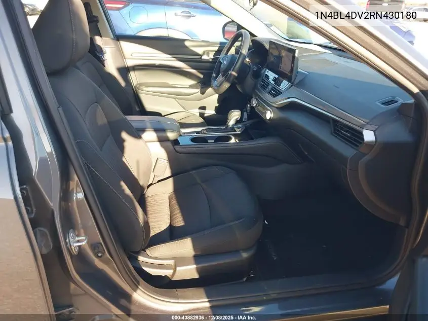 1N4BL4DV2RN430180 2024 Nissan Altima Sv Fwd